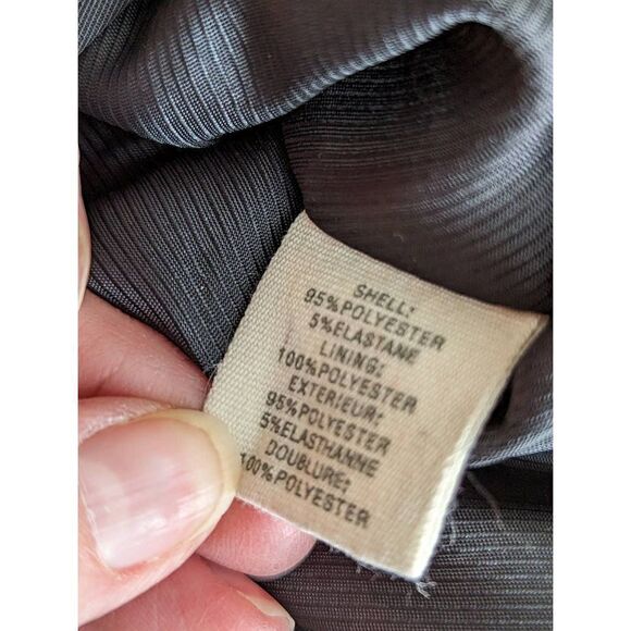 Elizabeth and James Women's Double Breast Buttons Pleated Sleeves Blouse Size 6 - Picture 14 of 14